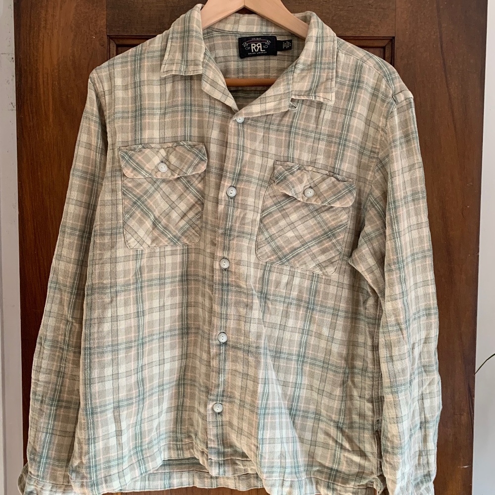 Ralph Lauren Double RL RRL camp collar shirt